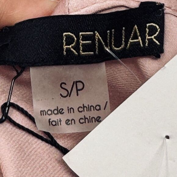 Renuar  Women’s Mauve Long Sleeve Airflow Blouse. Size Small.  NWT - Picture 3 of 11